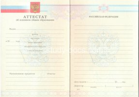 Аттестат за 9 класс 2007-2010 в Елеце