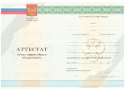 Аттестат за 9 класс 2011-2012 в Елеце